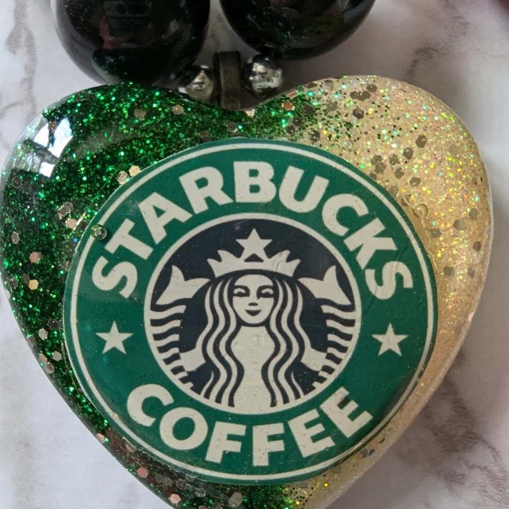 Starbucks Bubblegum kids necklaces